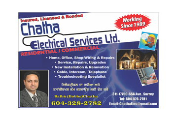 Chatha Electrical Services Ltd.